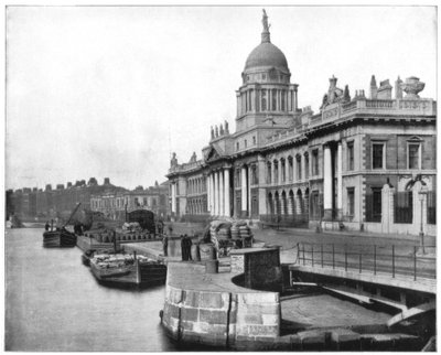 Vámház, Dublin, Írország, 19. század vége alkotó: John L. Stoddard
