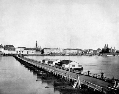 Koblenz a Rajna mellett, Németország, 1893 alkotó: John L. Stoddard