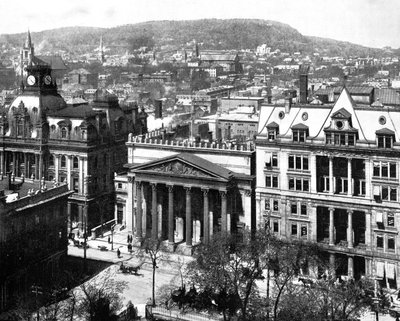 Montreal és Mount Royal, Kanada, 1893. alkotó: John L. Stoddard