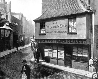 Old Curiosity Shop, London, 1893. alkotó: John L. Stoddard