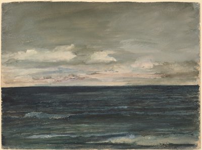 Tanulmány a Jersey Coaston alkotó: John La Farge