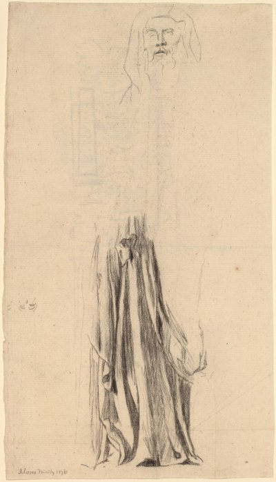 Tanulmány Mózesnek – Trinity Church, Boston alkotó: John La Farge