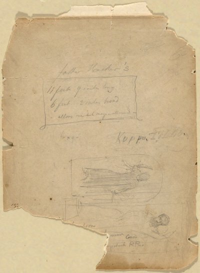 Tanulmány a Szent prédikációért Athénban alkotó: John La Farge