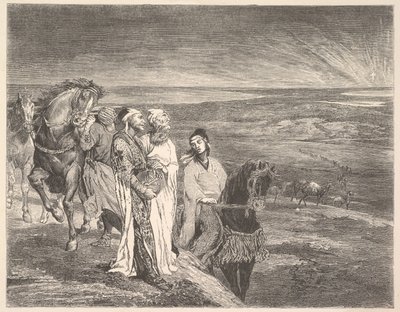 Kelet bölcsei, 1868. alkotó: John La Farge