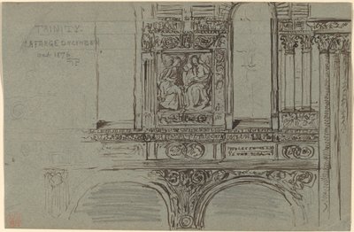 Trinity Church, Boston (hajó) – Falfestmény alkotó: John La Farge