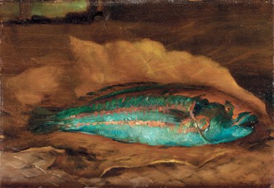A papagájhal tanulmányozása, Szamoa, 1890 alkotó: John La Farge or Lafarge