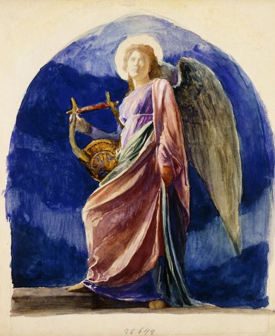 A hárfaművész, 1897 alkotó: John La Farge or Lafarge