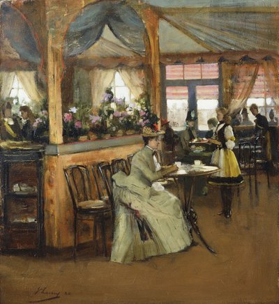 Egy csésze csokoládé alkotó: John Lavery