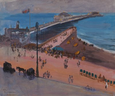 Brighton a Royal Albionból alkotó: John Lavery