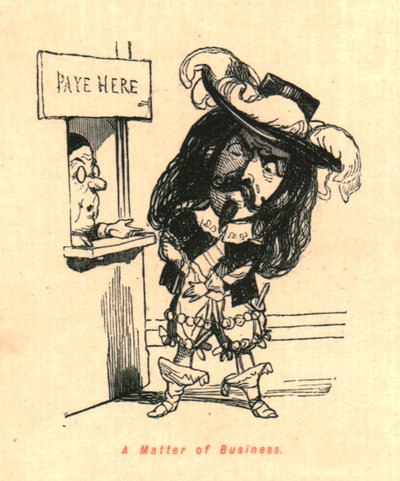 Üzleti kérdés, 1897. alkotó: John Leech