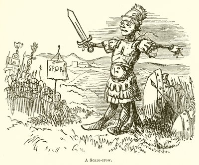 Egy ijesztő varjú alkotó: John Leech
