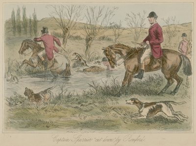 Spurrier kapitányt levágta Romford alkotó: John Leech