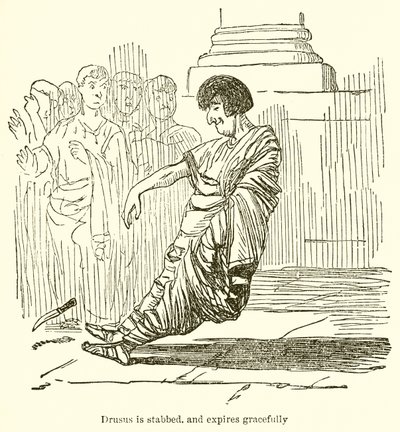 Drusust leszúrják, és kecsesen lejár alkotó: John Leech