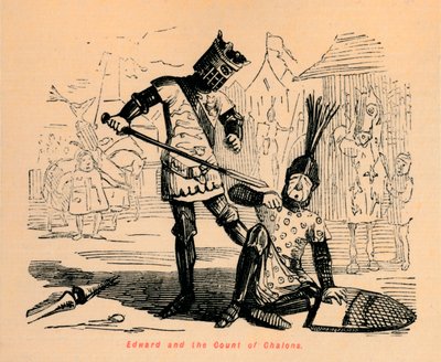 Edward és Chalons grófja, c1860, c1680 alkotó: John Leech