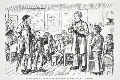 Alapfokú oktatás – a lelkiismereti záradék alkotó: John Leech