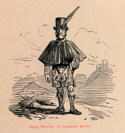 Balioi felügyelő díszes portréja, c1860, c1860 alkotó: John Leech
