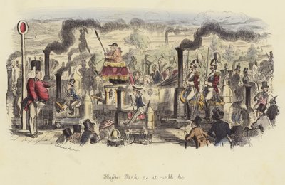 A Hyde Park olyan, amilyen lesz alkotó: John Leech