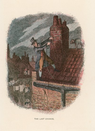 Illusztráció Oliver Twist számára alkotó: John Leech