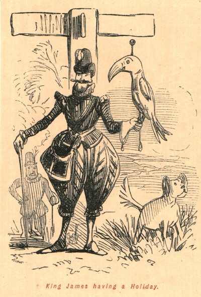 King James ünnepe van, 1897. alkotó: John Leech