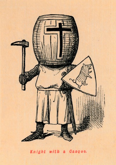 Knight with a Casque, c1860, c1860 alkotó: John Leech