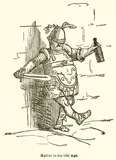 Marius öregkorában alkotó: John Leech