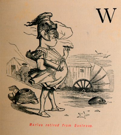 Marius visszavonult az üzleti élettől, 1852 alkotó: John Leech