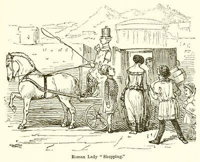 Roman Lady vásárlás alkotó: John Leech