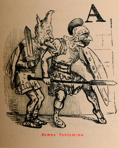 Pantomim regény, 1852 alkotó: John Leech