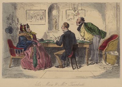 Sir Moses és Mrs Turnbull alkotó: John Leech