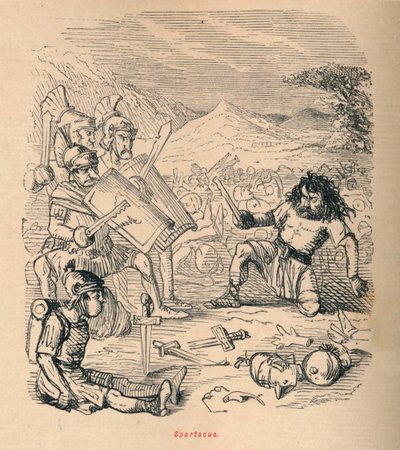Spartacus, 1852 alkotó: John Leech