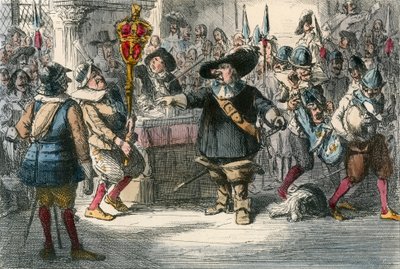 Vegye el azt a csecsebecse Cromwellt, aki feloszlatja a hosszú parlamentet alkotó: John Leech