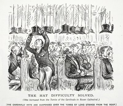 A kalap nehézség megoldva alkotó: John Leech