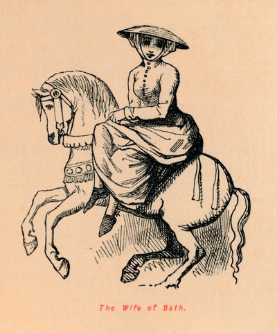 Bath felesége, c1860, c1860 alkotó: John Leech