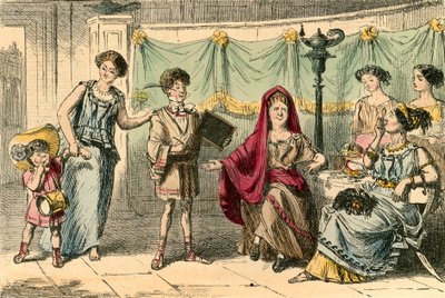 A Gracchi anyja alkotó: John Leech