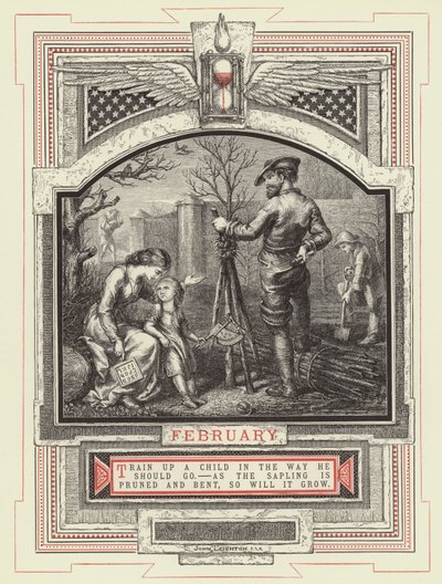február alkotó: John Leighton