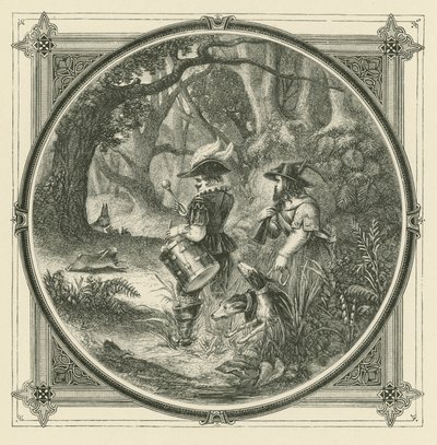 A mezei nyulat nem dobveréssel fogják meg, a madarakat sem tartletekkel (metszet) alkotó: John Leighton