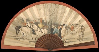 Rajongó: The Races at La Marche alkotó: John Lewis Brown