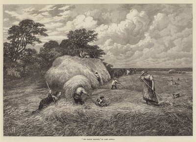 Az árpaszüret alkotó: John Linnell