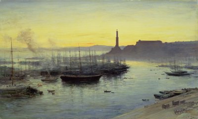 Genova, 1904 alkotó: John MacWhirter