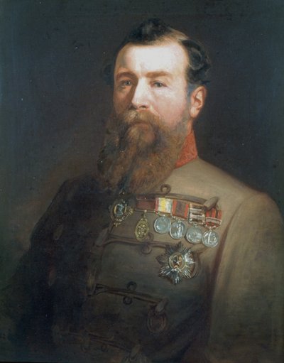 Sir Harry Lumsden dandártábornok (1821-96) 1866 körül alkotó: John Maclaren Barclay