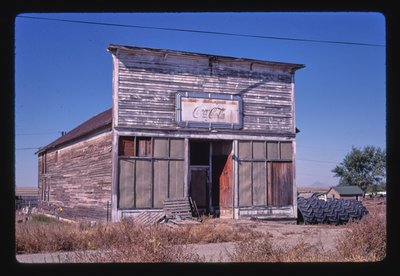 Elhagyott kávézó, Joplin, Montana, USA alkotó: John Margolies