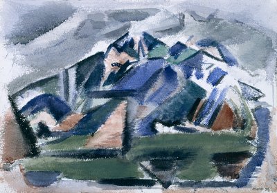 The Mountain, Taos, Új-Mexikó alkotó: John Marin