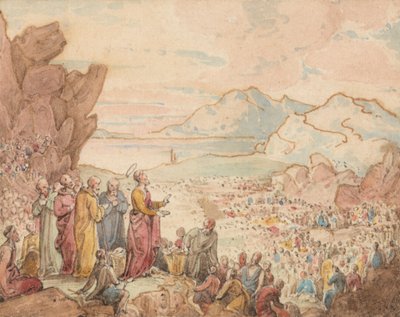Az ötezrek etetése alkotó: John Martin