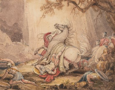 Saul megtérése alkotó: John Martin