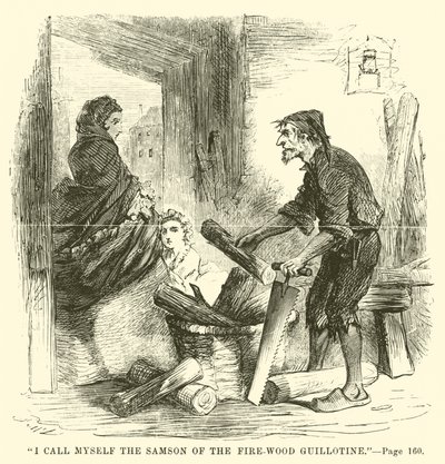 Illusztráció: Charles Dickens meséje két városról alkotó: John McLenan