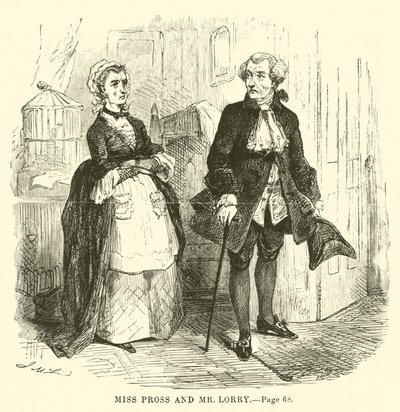 Illusztráció: Charles Dickens meséje két városról alkotó: John McLenan