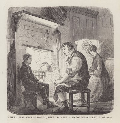 Illusztráció a nagy elvárásokhoz alkotó: John McLenan