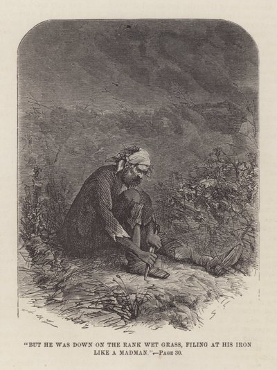 Illusztráció a nagy elvárásokhoz alkotó: John McLenan