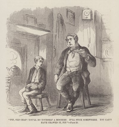 Illusztráció a nagy elvárásokhoz alkotó: John McLenan