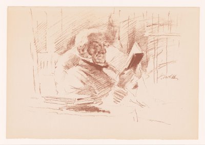 Portré van Mr. Gladstone alkotó: John Mc Lure Hamilton